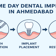 Same-Day Dental Implants in Ahmedabad: Is It Safe & Cost-Effective?
